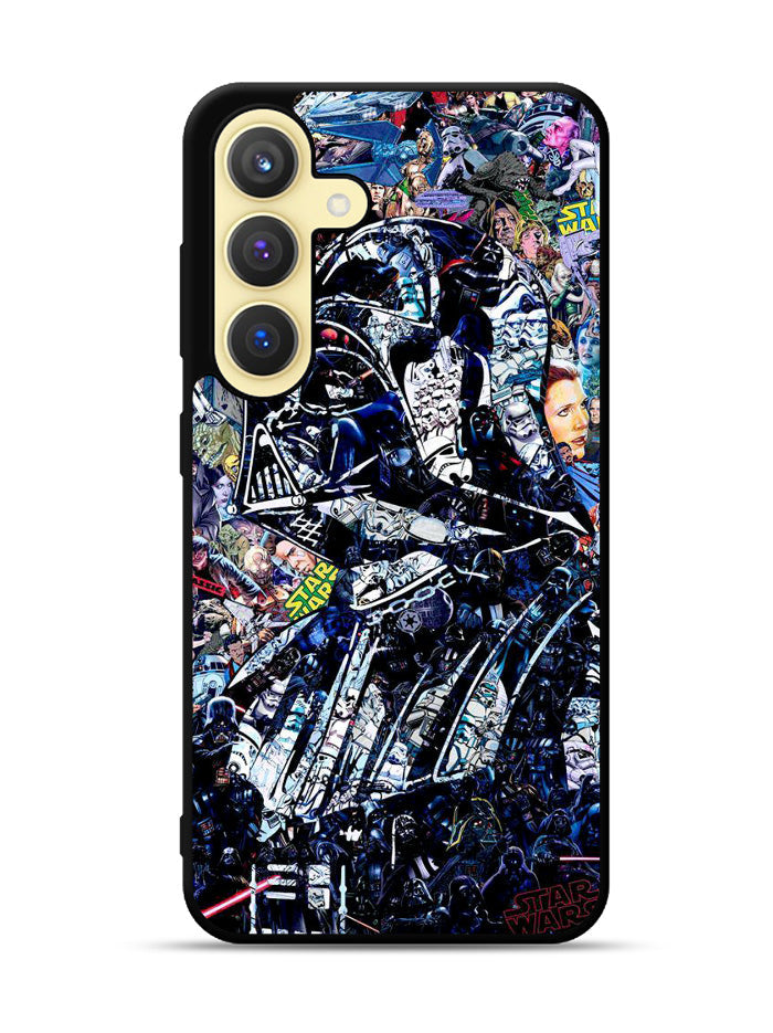 Star Wars Death Vader Wallpaper Samsung Galaxy S24 FE 5G Case OV1454