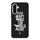 JL You Cant Save The World Alone Samsung Galaxy A56 5G Case RC1461