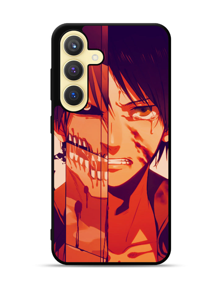 Attack on Titan Eren Samsung Galaxy S25 Plus 5G , Samsung Galaxy S25+ 5G Case OV1464