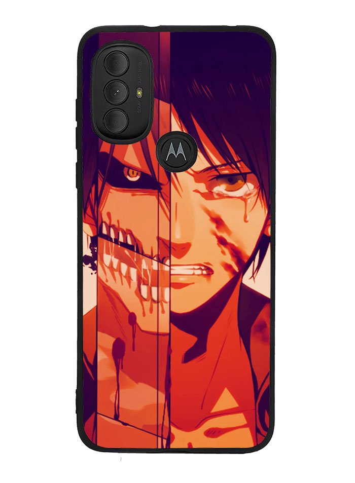 Attack on Titan Eren Motorola Moto G Pure 2021 , Moto G Power 2022 Case OV1464