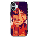 Attack on Titan Eren iPhone 16 Plus Case QC1464