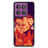 Attack on Titan Eren Motorola Moto Edge 2025 | Moto Edge 60 Fusion | Moto Edge 60 Pro Case OV1464