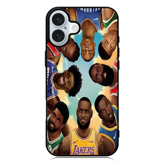 All Legend of NBA iPhone 16 Plus Case QC7549