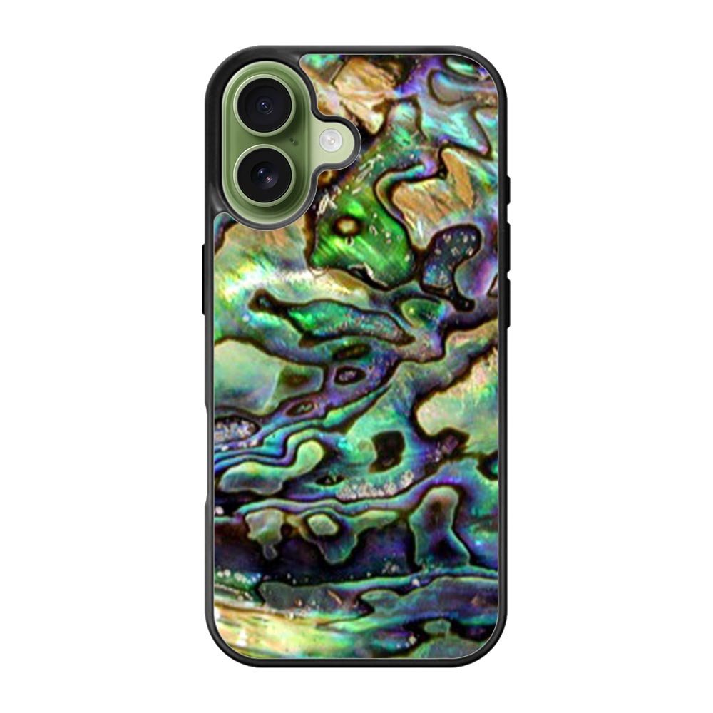 Green Abalone iPhone 17 Case QC7569