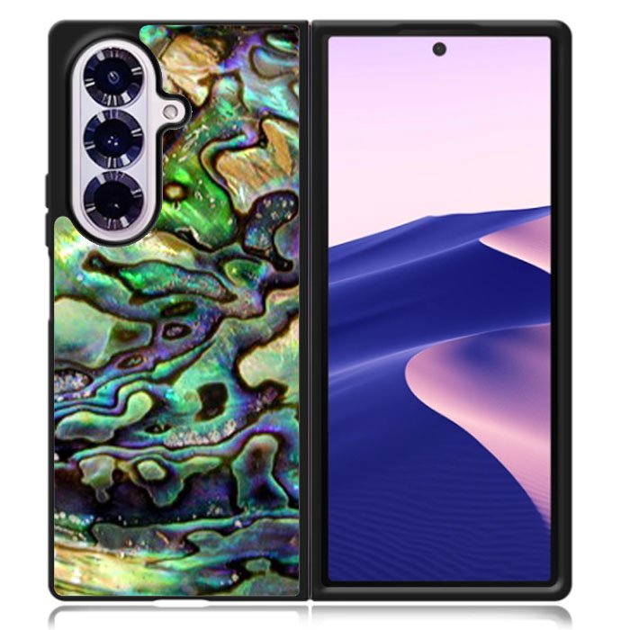 Green Abalone Samsung Galaxy Z Fold 7 Case OV7569
