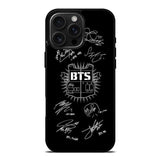 Bangtan Boys Bts Signature iPhone 16 Pro Max Case OV7552