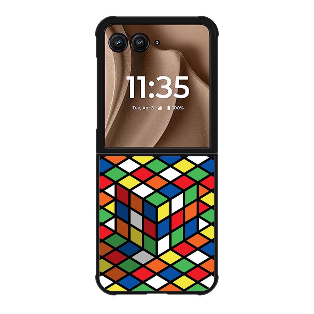 Rubiks Cube Motorola Moto RAZR Plus 2025 Case OV7679