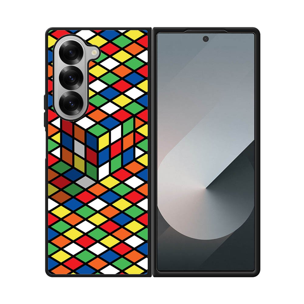 Rubiks Cube Samsung Galaxy Z Fold 7 5G Case OV7679