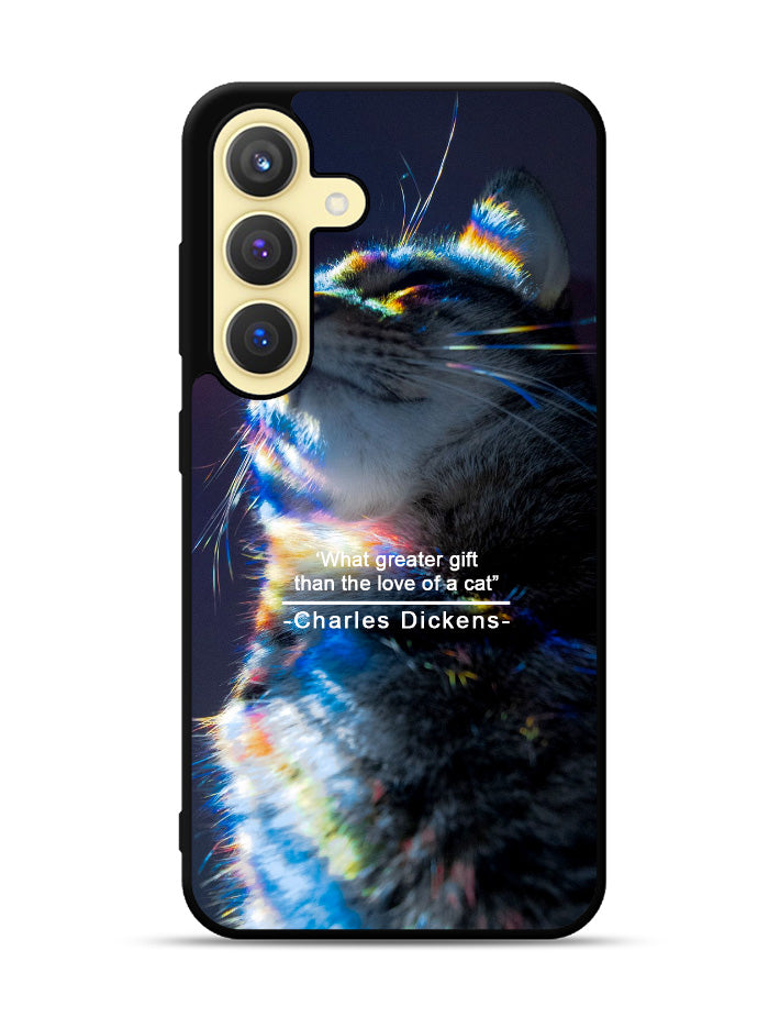 Aesthetic Cat Samsung Galaxy S25 Plus 5G , Samsung Galaxy S25+ 5G Case OV7592