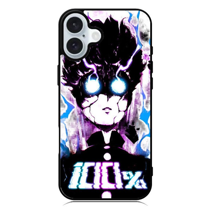 Mob Psycho Face iPhone 16 Case QC1470