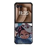 Tanjiro Kimetsu No Yaiba Motorola Moto RAZR Plus 2025 Case OV1475