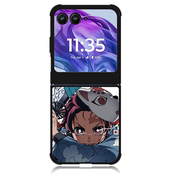Tanjiro Kimetsu No Yaiba Motorola Moto Razr Plus 2024 , Moto Razr+ 2024 Case OV1475