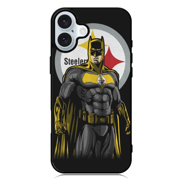 Batman Steellers iPhone 16 Case QC7594