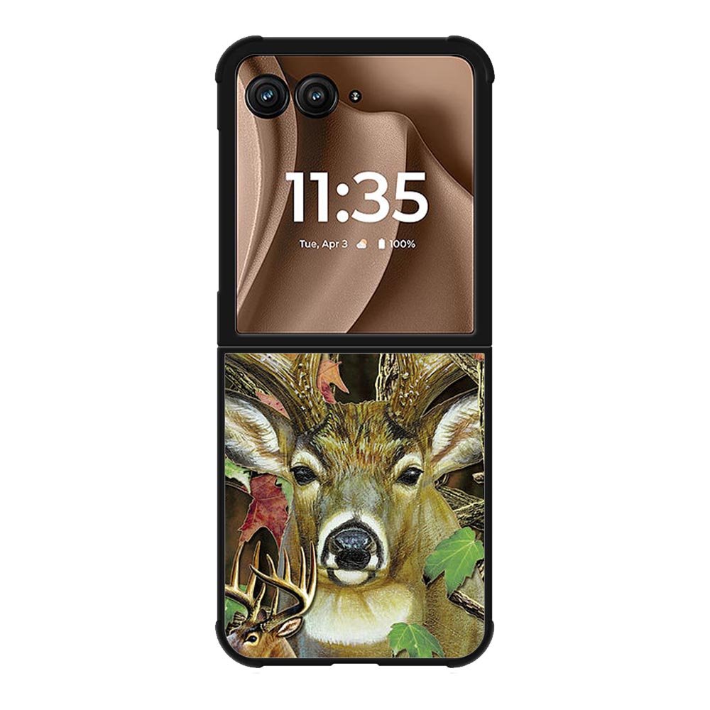Deer Camo Camouflage Motorola Moto RAZR Plus 2025 Case OV7613