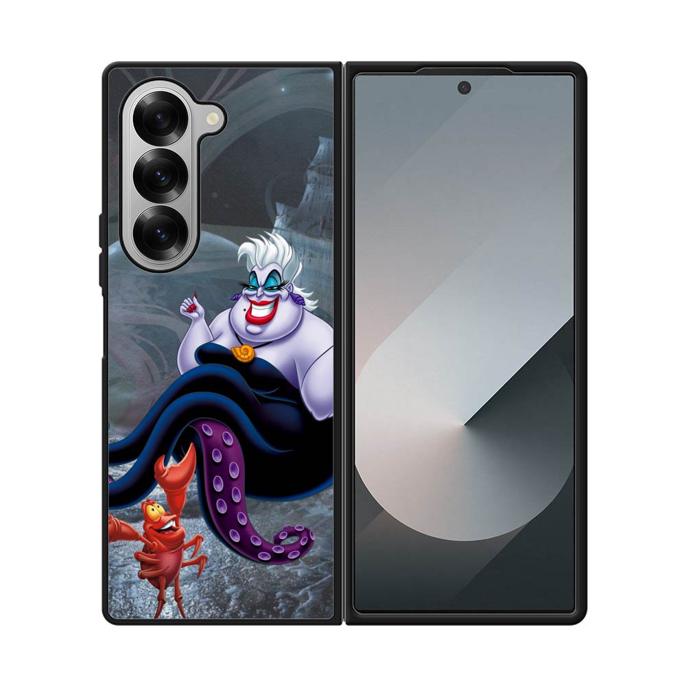 Disney Little Mermaid Ursula Samsung Galaxy Z Fold 7 5G Case QC7615