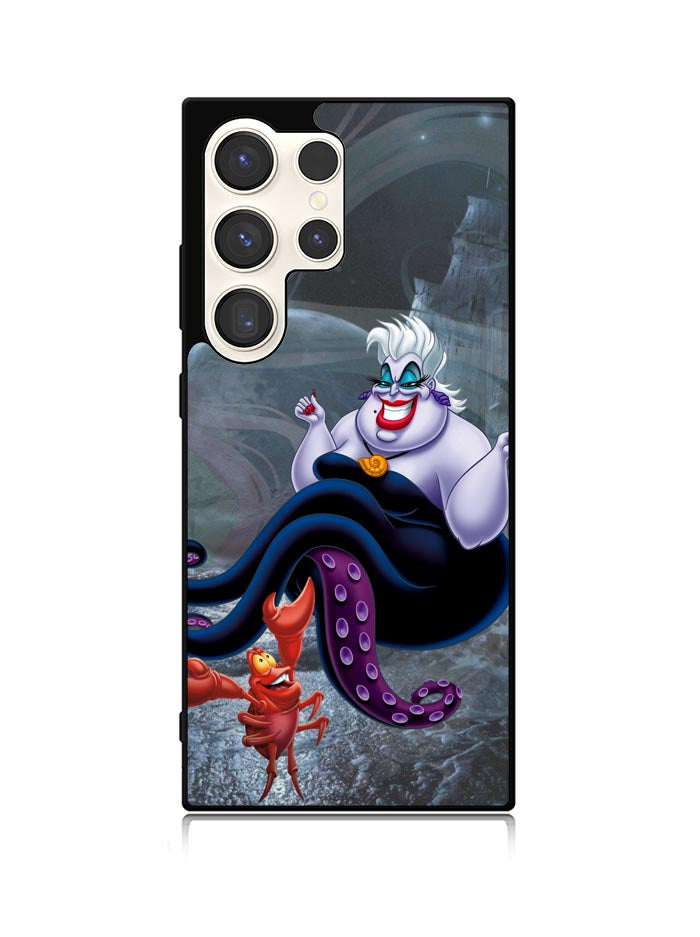 Disney Little Mermaid Ursula Samsung Galaxy S25 Ultra 5G Case QC7615