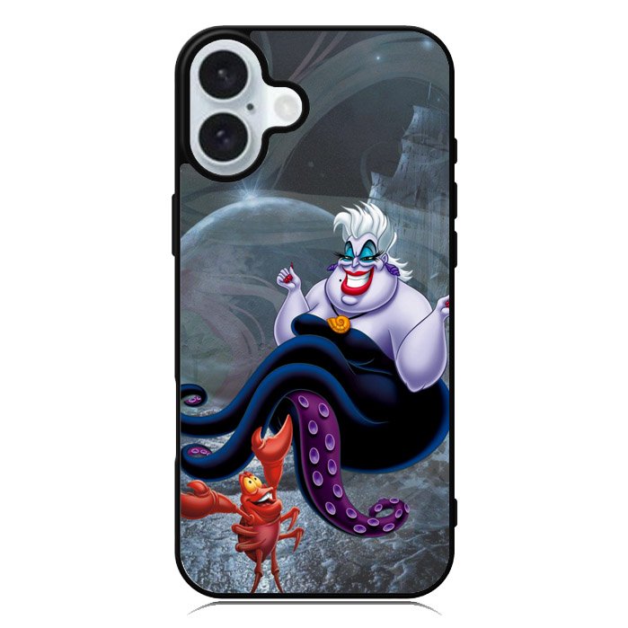 Disney Little Mermaid Ursula iPhone 16 Case QC7615