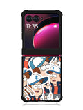 Gravity Falls Pattern Motorola Moto Razr Plus 2023 , Moto Razr+ 2023 Case OV7625
