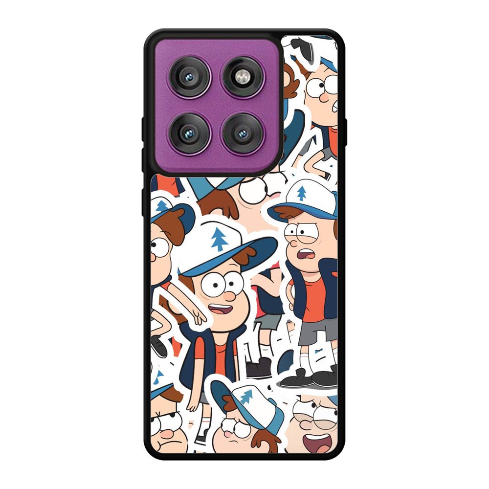 Gravity Falls Pattern Motorola Moto Edge 60 Pro Case QC7625