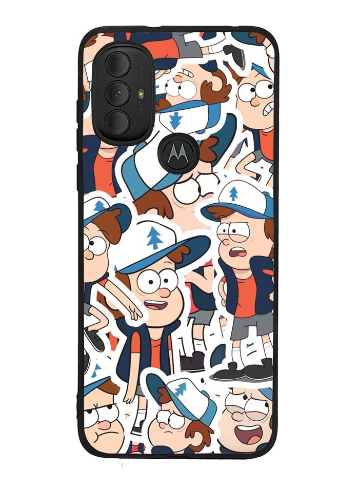 Gravity Falls Pattern Motorola Moto G Pure 2021 , Moto G Power 2022 Case OV7625