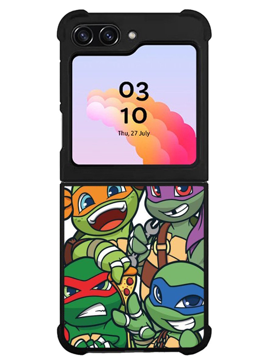 Turtles Ninja Samsung Galaxy Z Flip 5 5G 2023 Case OV7587