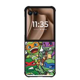 Turtles Ninja Motorola Moto RAZR Plus 2025 Case OV7587