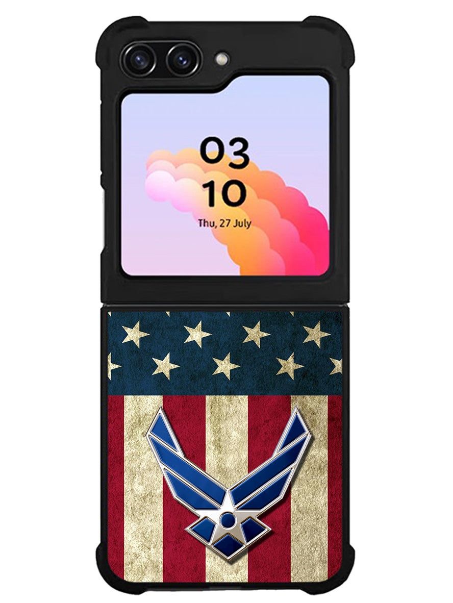 Us Air Force Military Usa Flag Samsung Galaxy Z Flip 5 5G 2023 Case