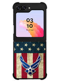 Us Air Force Military Usa Flag Samsung Galaxy Z Flip 5 5G 2023 Case