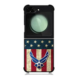 Us Air Force Military Usa Flag Samsung Galaxy Z Flip 6 Case