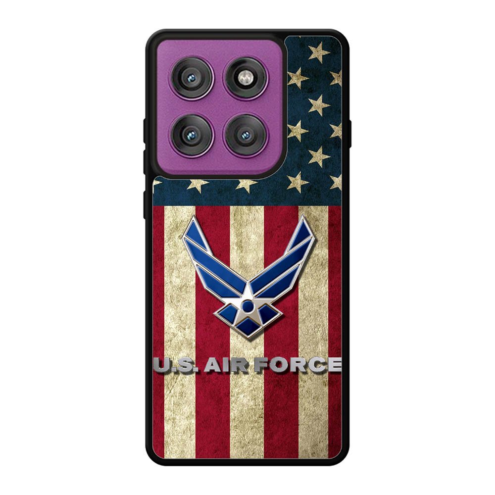 Us Air Force Military Usa Flag Motorola Moto Edge 60 Pro Case