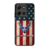 Us Air Force Military Usa Flag Motorola Moto G 5G 2025 Case OV0223