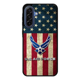 Us Air Force Military Usa Flag Samsung Galaxy A17 Case