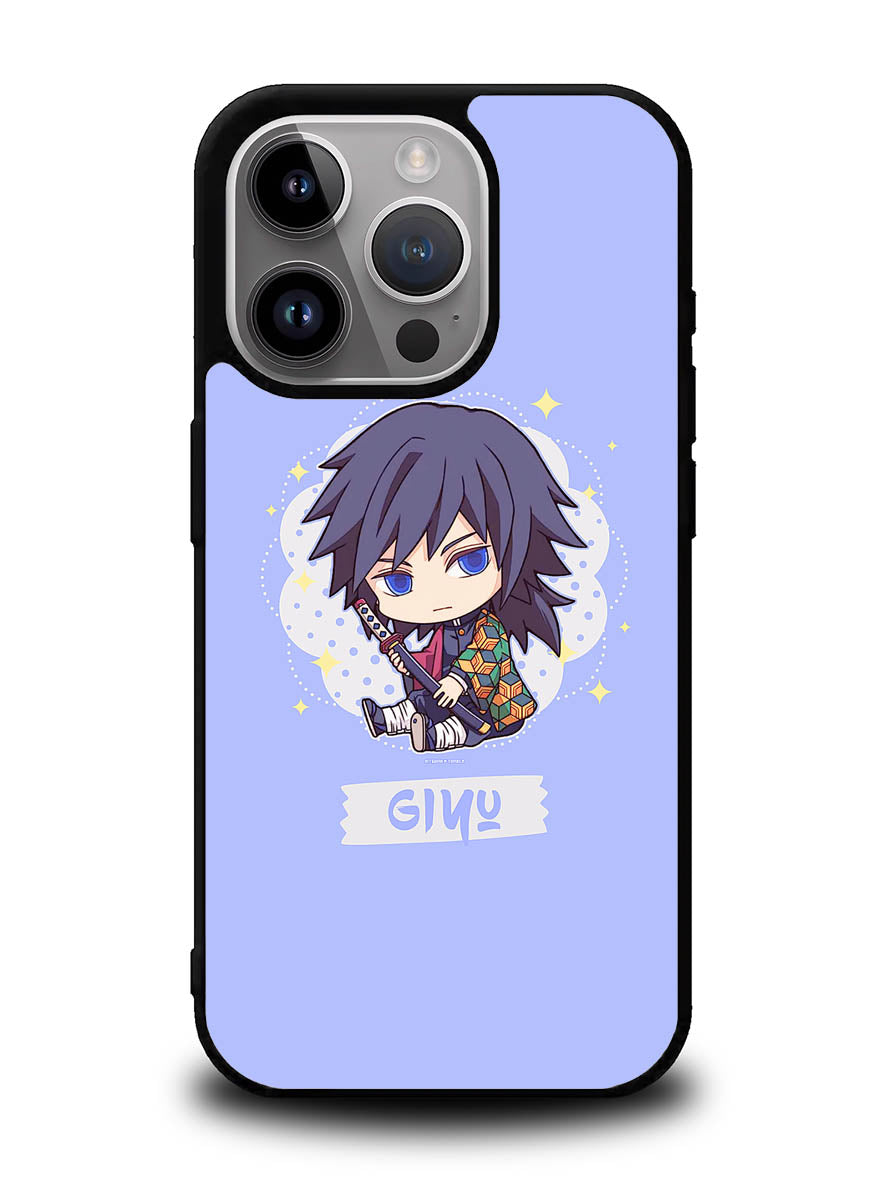 Giyu Chibi iPhone 14 Pro Case QC7480