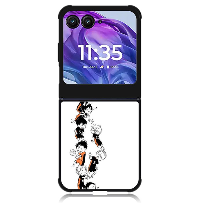 Haikyuu Karasuno Motorola Moto Razr Plus 2024 , Moto Razr+ 2024 Case OV7484