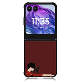 Kuro Haikyu Motorola Moto Razr Plus 2024 , Moto Razr+ 2024 Case OV7504