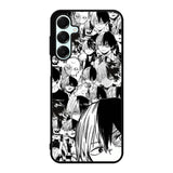 Todoroki Black and White Samsung Galaxy A16 Case OV7534