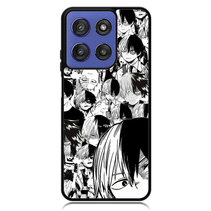 Todoroki Black and White Motorola Moto G Stylus 5G 2025 Case OV7534