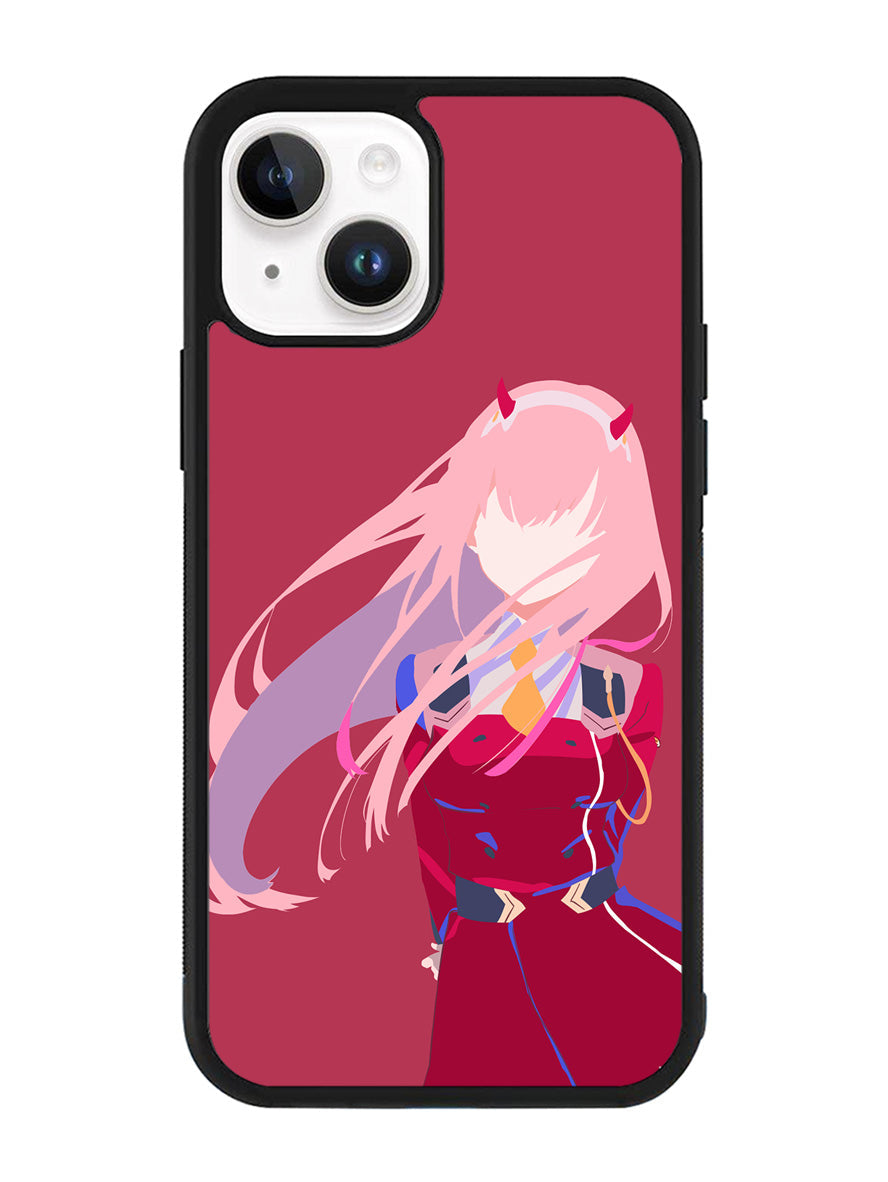 Zero Two Darling in the Franxx iPhone 14 Plus Case QC7540