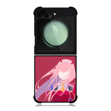 Zero Two Darling in the Franxx Samsung Galaxy Z Flip 6 5G 2024 Case OV7540