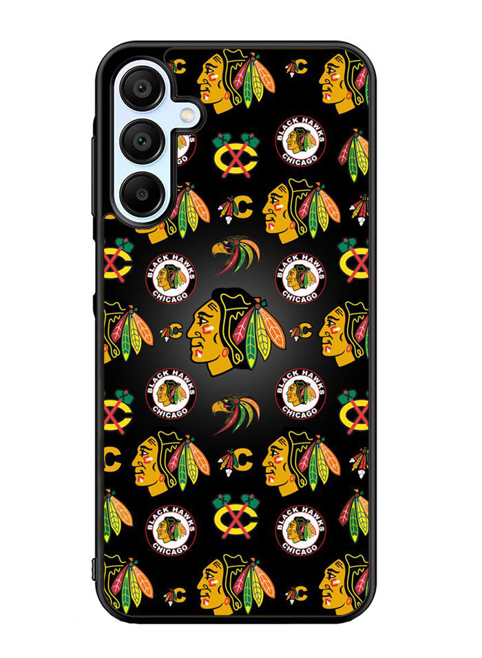Chicago Blackhawks Pattern Samsung Galaxy A15 5G Case OV7420