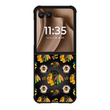 Chicago Blackhawks Pattern Motorola Moto RAZR Plus 2025 Case OV7420