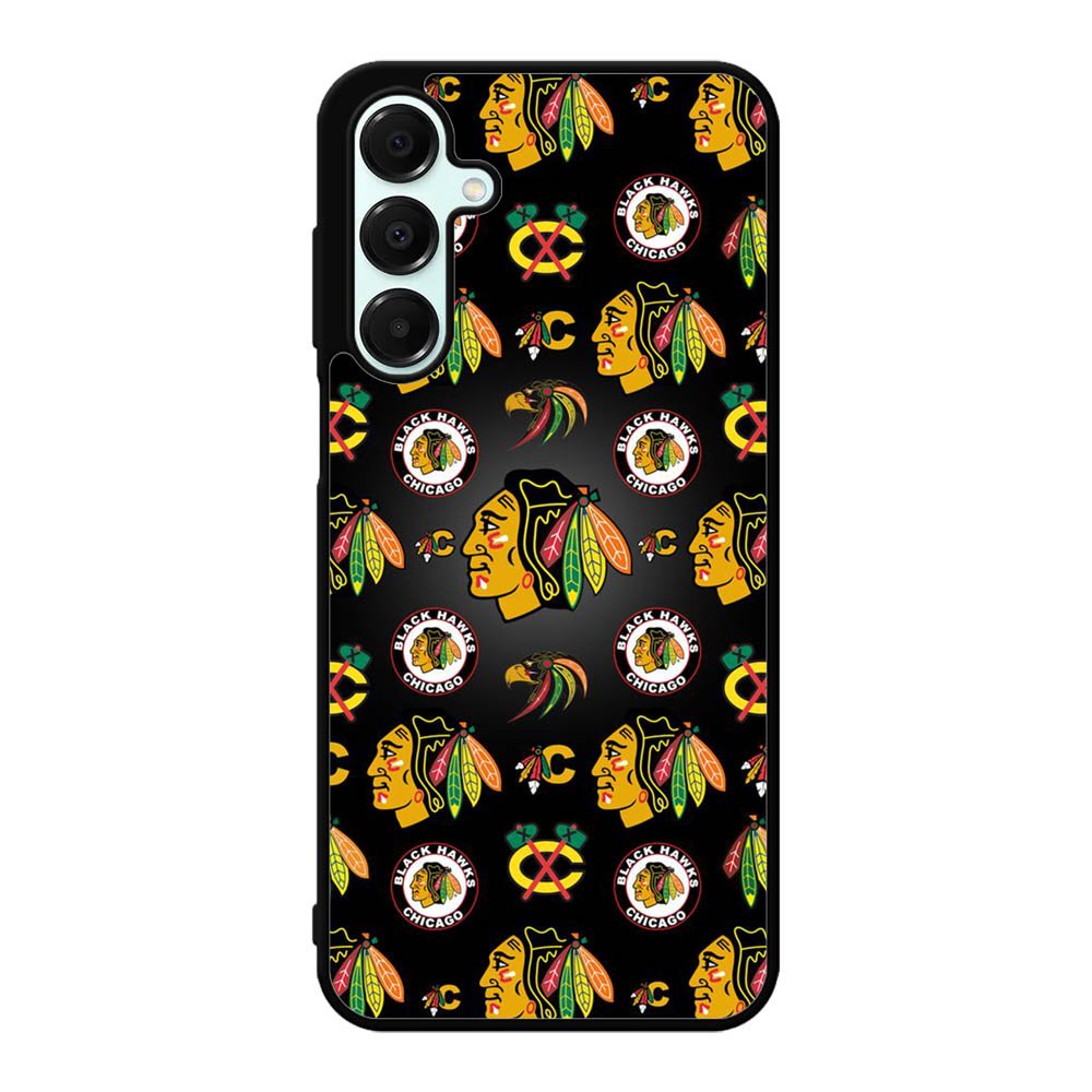 Chicago Blackhawks Pattern Samsung Galaxy A16 Case OV7420