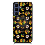 Chicago Blackhawks Pattern Samsung Galaxy S25 FE Case OV7420