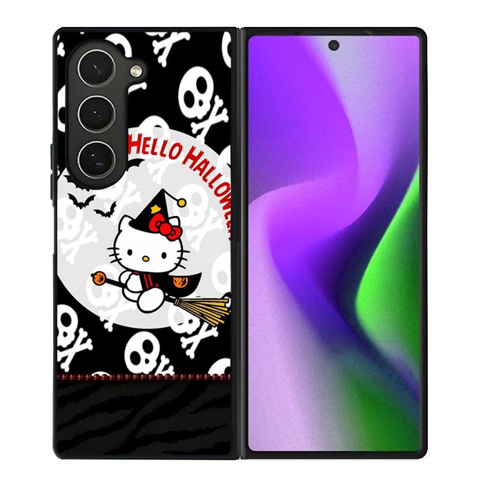 Hello Halloween Kitty Samsung Galaxy Z Fold 6 Case