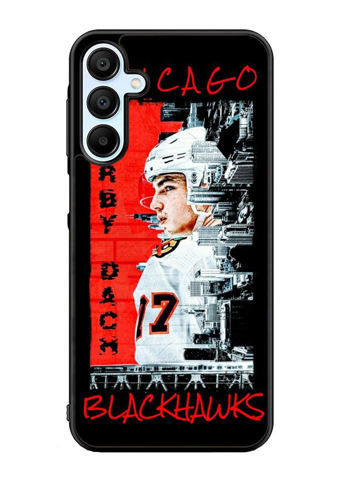Kirby Chicago Blackhawks Samsung Galaxy A35 5G Case OV7432