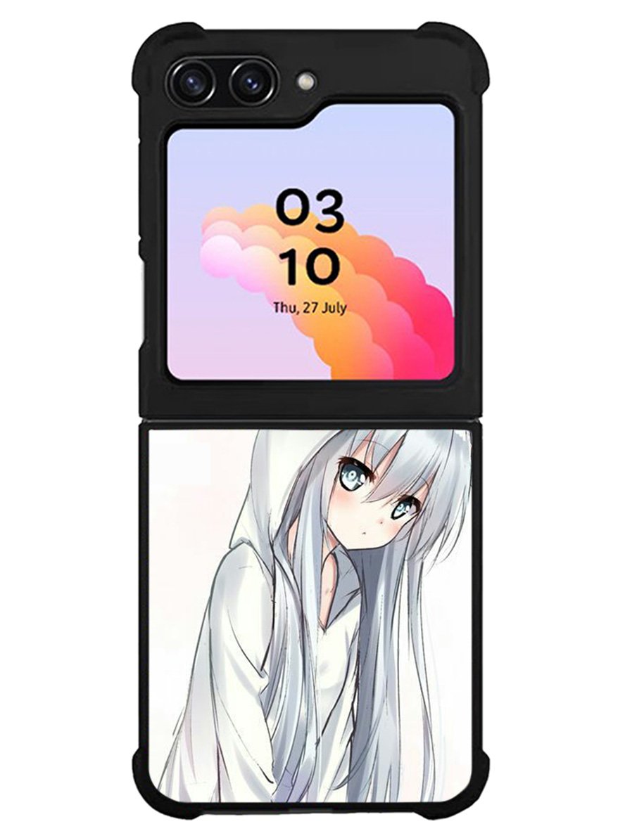 Anime Girl Sketch Samsung Galaxy Z Flip 5 5G 2023 Case OV9638
