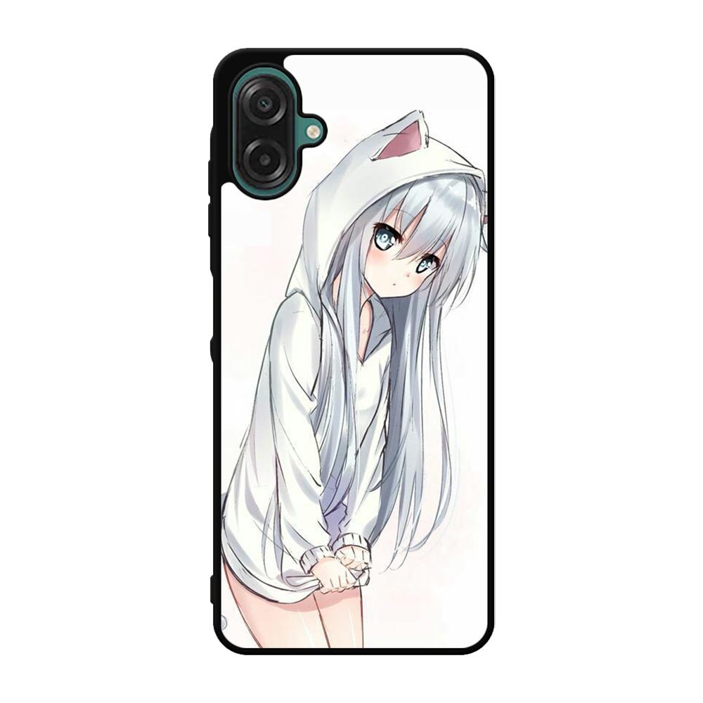 Anime Girl Sketch Samsung Galaxy A07 Case QC9638
