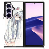 Anime Girl Sketch Samsung Galaxy Z Fold 7 Case OV9638