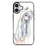 Anime Girl Sketch iPhone 16 Case QC9638