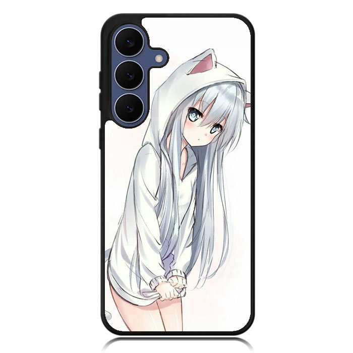 Anime Girl Sketch Samsung Galaxy S25 FE Case OV9638